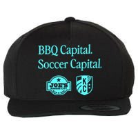 Kccurrent Bbq Capital Soccer Capital Wool Snapback Cap