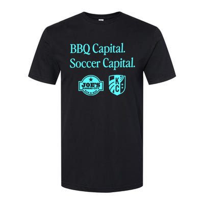 Kccurrent Bbq Capital Soccer Capital Softstyle CVC T-Shirt