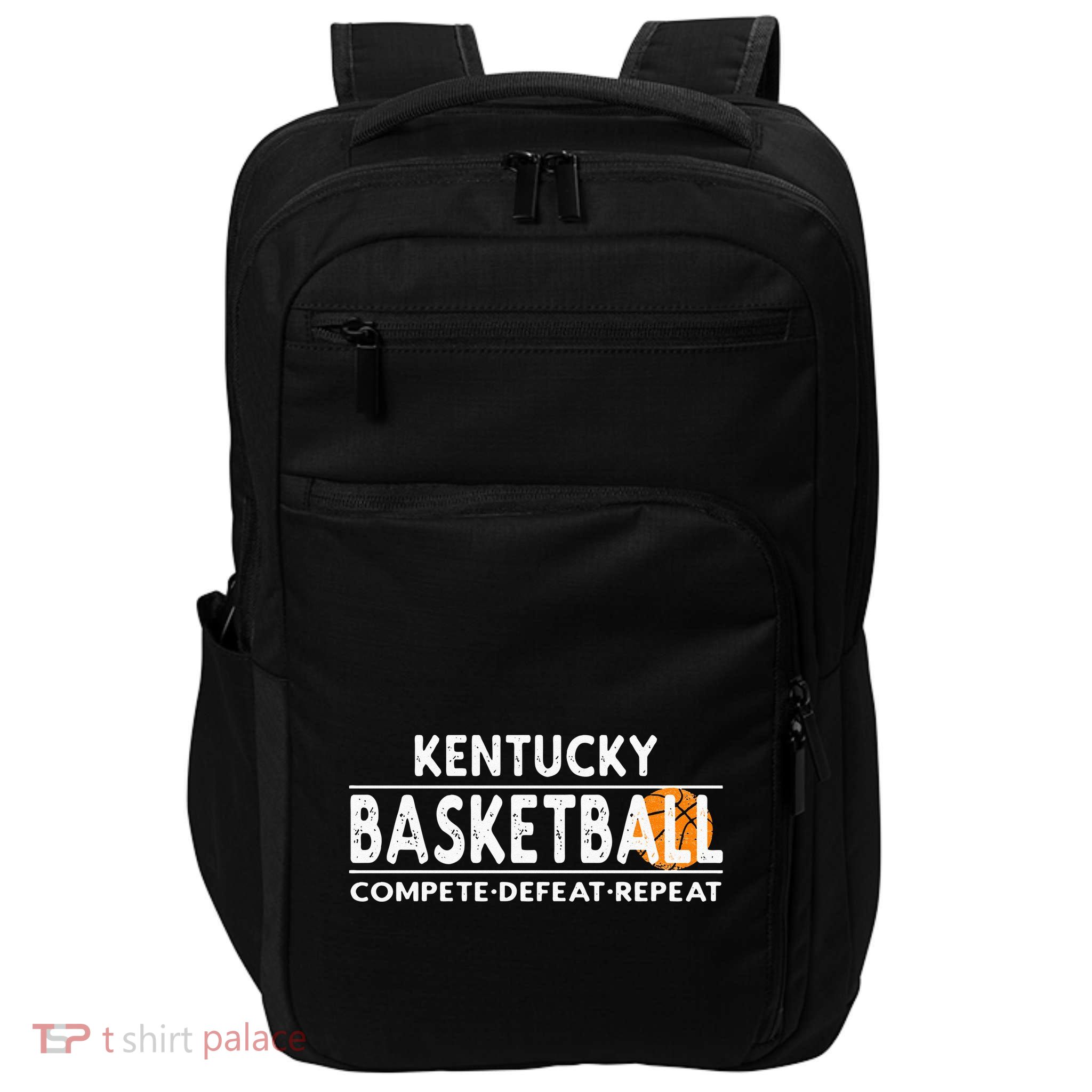Kentucky Basketball Compete Defeat Repeat Impact Tech Backpack