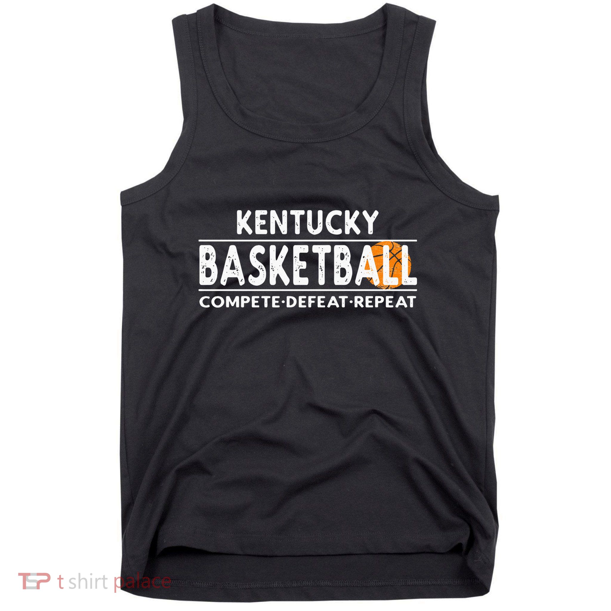 Kentucky Basketball Compete Defeat Repeat Tank Top