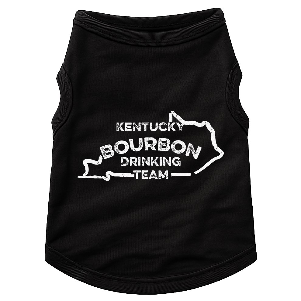 Kentucky Bourbon Drinking Team State Whiskey Lover Doggie Tank