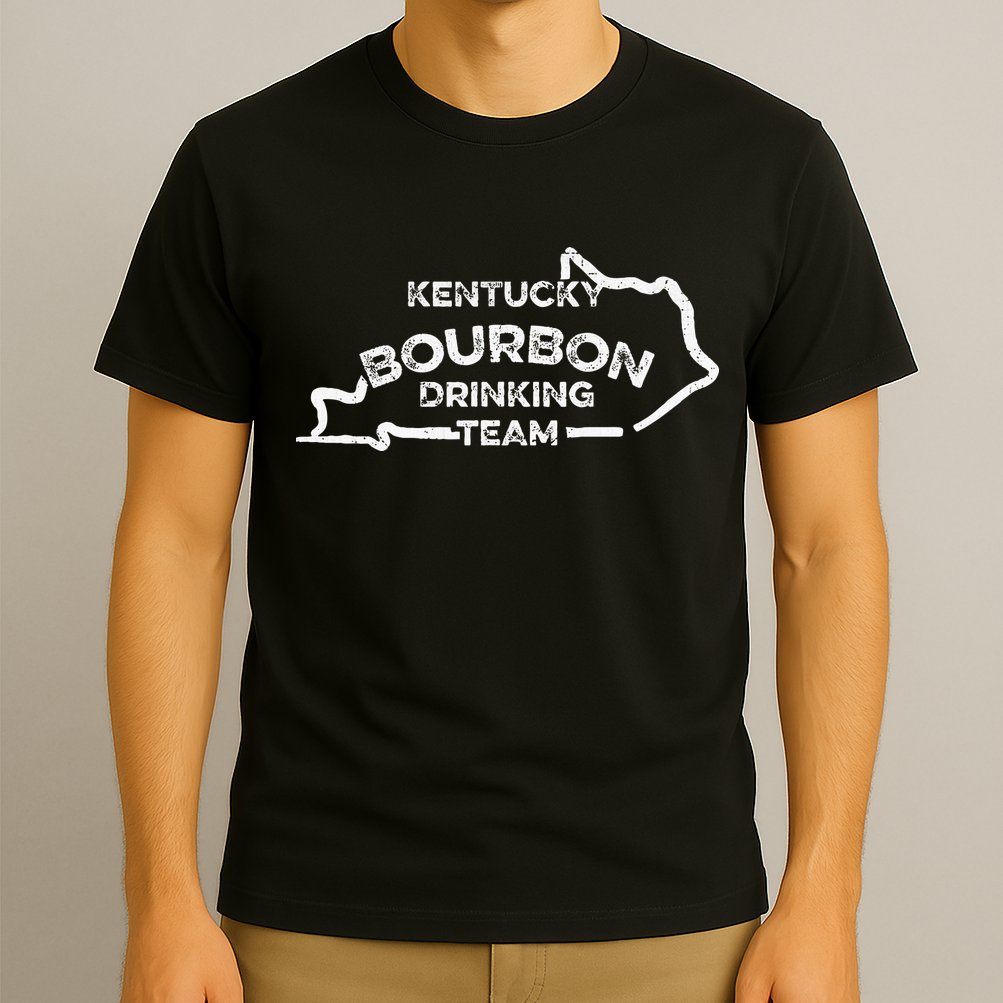 Kentucky Bourbon Drinking Team State Whiskey Lover T-Shirt