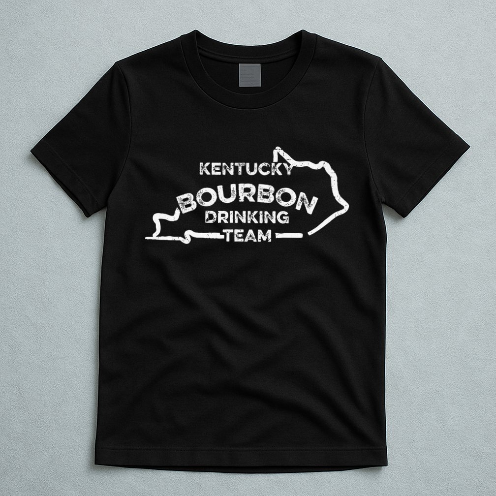 Kentucky Bourbon Drinking Team State Whiskey Lover T-Shirt