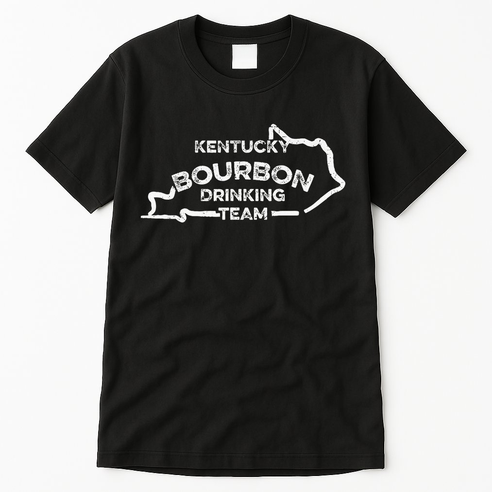 Kentucky Bourbon Drinking Team State Whiskey Lover Tall T-Shirt
