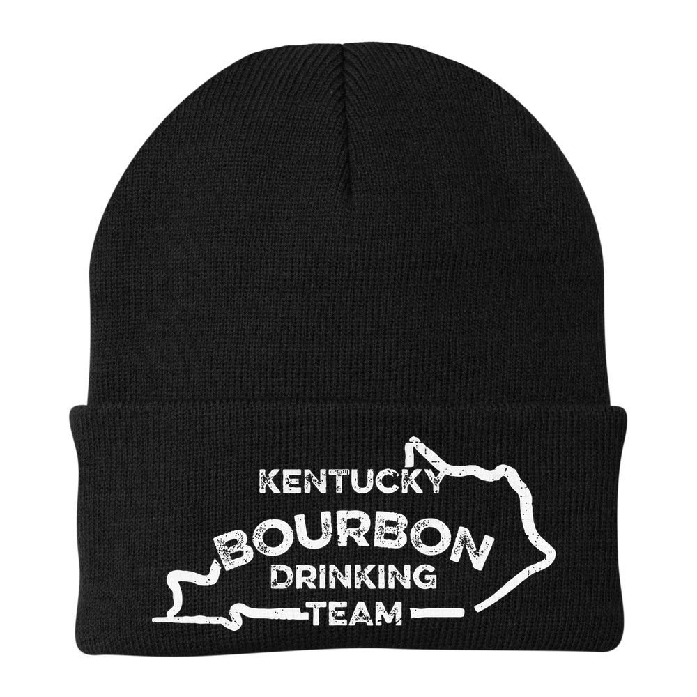 Kentucky Bourbon Drinking Team State Whiskey Lover Beanie
