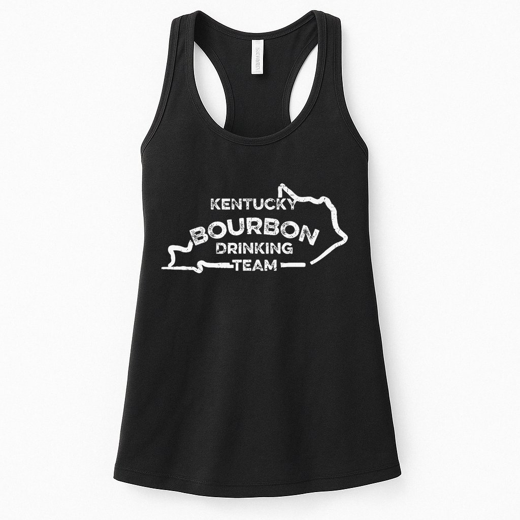 Kentucky Bourbon Drinking Team State Whiskey Lover Womens Tank Top