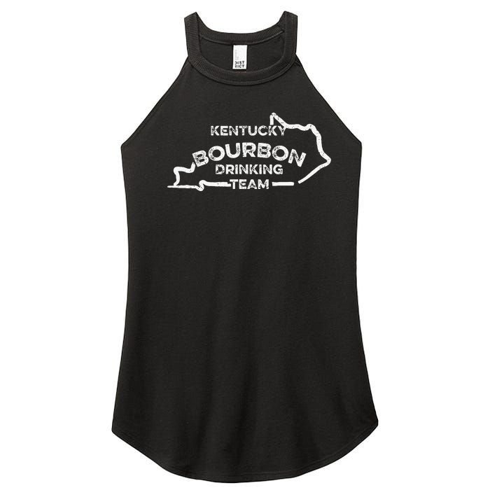 Kentucky Bourbon Drinking Team State Whiskey Lover Women's Perfect Tri Rocker Tank