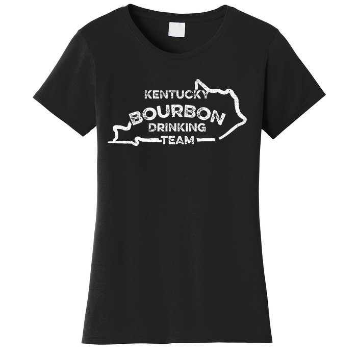 Kentucky Bourbon Drinking Team State Whiskey Lover Women's T-Shirt