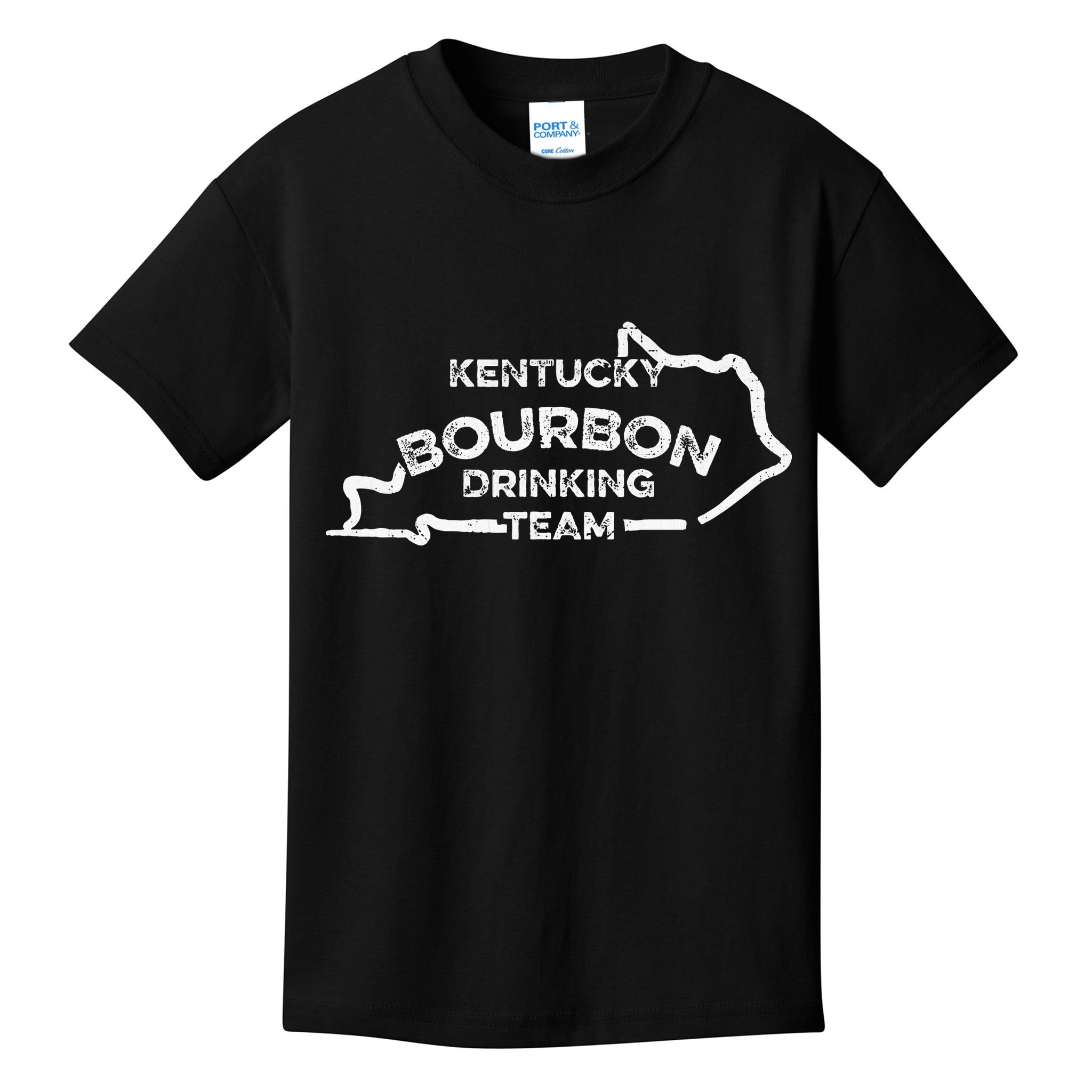 Kentucky Bourbon Drinking Team State Whiskey Lover Kids T-Shirt