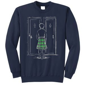 Kilt Bathroom Dilemma Sweatshirt