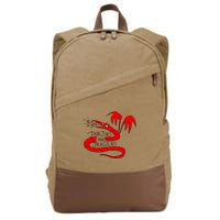 Kyle Beaudette Dunjins And Jragens Cotton Canvas Backpack