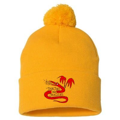 Kyle Beaudette Dunjins And Jragens Pom Pom 12in Knit Beanie