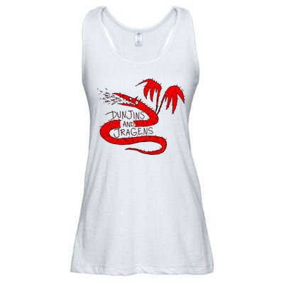 Kyle Beaudette Dunjins And Jragens Ladies Essential Flowy Tank