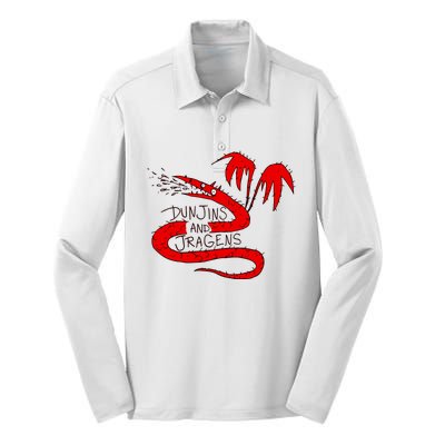 Kyle Beaudette Dunjins And Jragens Silk Touch Performance Long Sleeve Polo