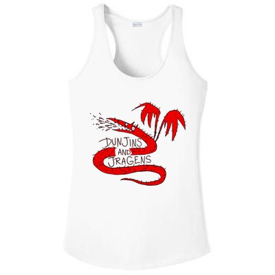 Kyle Beaudette Dunjins And Jragens Ladies PosiCharge Competitor Racerback Tank
