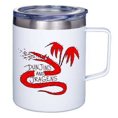 Kyle Beaudette Dunjins And Jragens 12oz Stainless Steel Coffee Mug