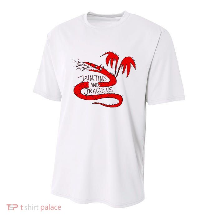 Kyle Beaudette Dunjins And Jragens Youth Performance Sprint T-Shirt