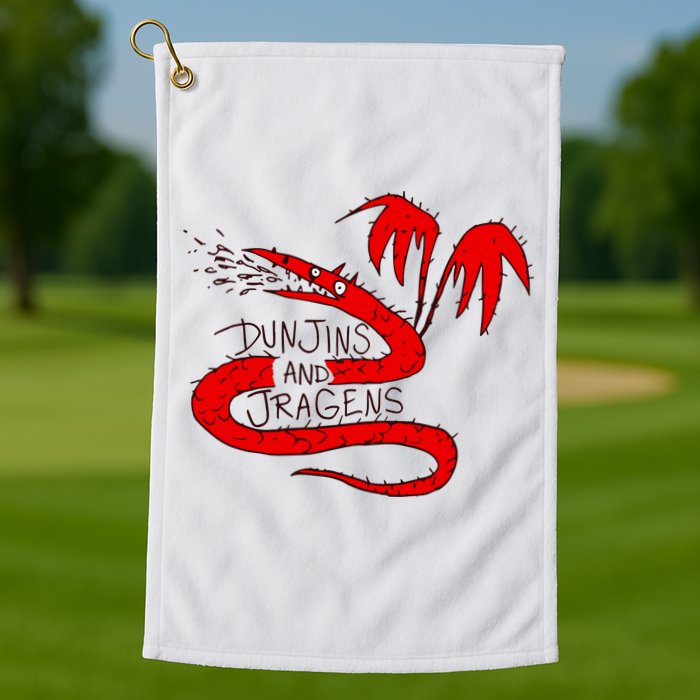 Kyle Beaudette Dunjins And Jragens Golf Towel