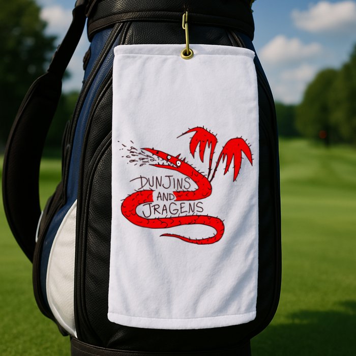 Kyle Beaudette Dunjins And Jragens Golf Towel