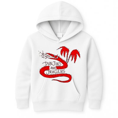 Kyle Beaudette Dunjins And Jragens Kids Hoodie