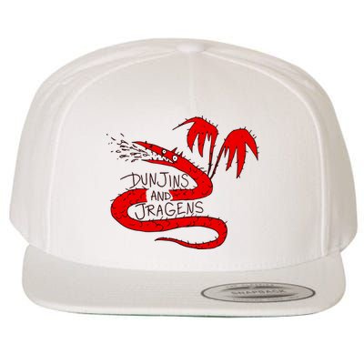 Kyle Beaudette Dunjins And Jragens Wool Snapback Cap