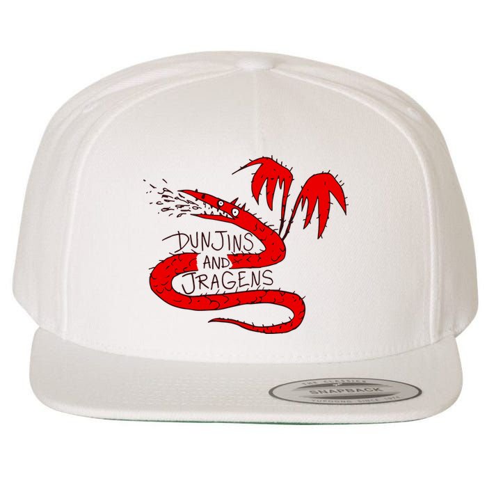 Kyle Beaudette Dunjins And Jragens Wool Snapback Cap
