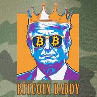 Kawaii Bitcoin Daddy Trump Crypto King Bitcoin Chill Bullrun Legacy Tie Dye Trucker Hat