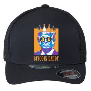 Kawaii Bitcoin Daddy Trump Crypto King Bitcoin Chill Bullrun Flexfit Unipanel Trucker Cap