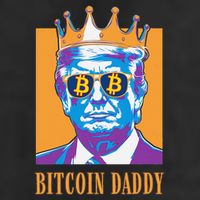 Kawaii Bitcoin Daddy Trump Crypto King Bitcoin Chill Bullrun Adult Drive Performance Visor