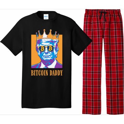 Kawaii Bitcoin Daddy Trump Crypto King Bitcoin Chill Bullrun Pajama Set