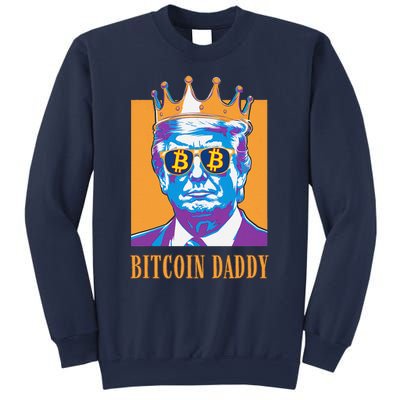 Kawaii Bitcoin Daddy Trump Crypto King Bitcoin Chill Bullrun Sweatshirt