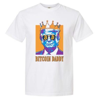 Kawaii Bitcoin Daddy Trump Crypto King Bitcoin Chill Bullrun Garment-Dyed Heavyweight T-Shirt