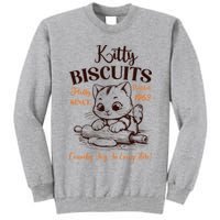 Kitty Biscuits Fluffy Purrfect Since 1963 Tall Sweatshirt