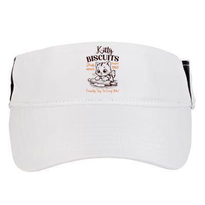 Kitty Biscuits Fluffy Purrfect Since 1963 Adult Drive Performance Visor