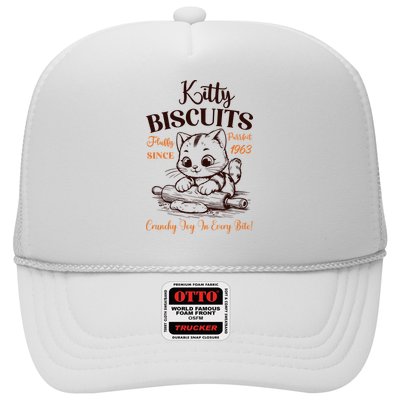 Kitty Biscuits Fluffy Purrfect Since 1963 Trucker Hat