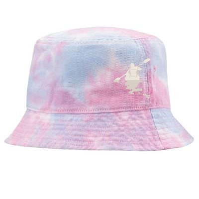 Kayak Bass Fishing Graphic Kayak Angler Kayaking Fisherman Tie-Dyed Bucket Hat