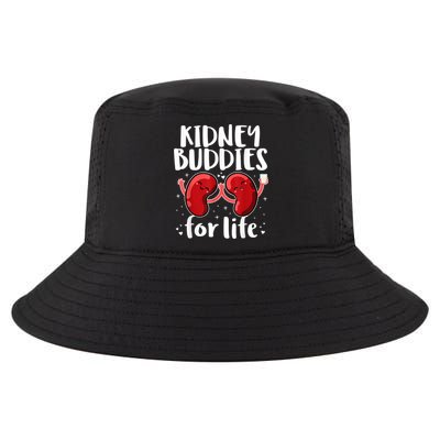 Kidney Buddies For Life Donor Recipient Cool Comfort Performance Bucket Hat