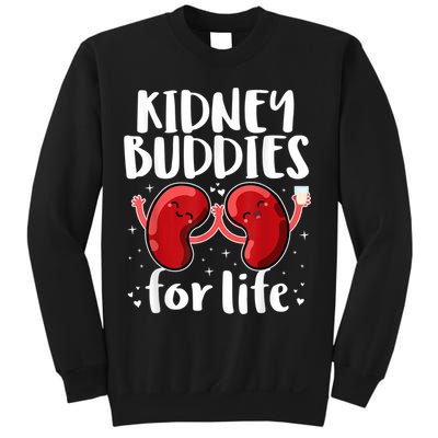 Kidney Buddies For Life Donor Recipient Sweatshirt