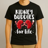 Kidney Buddies For Life Donor Recipient T-Shirt