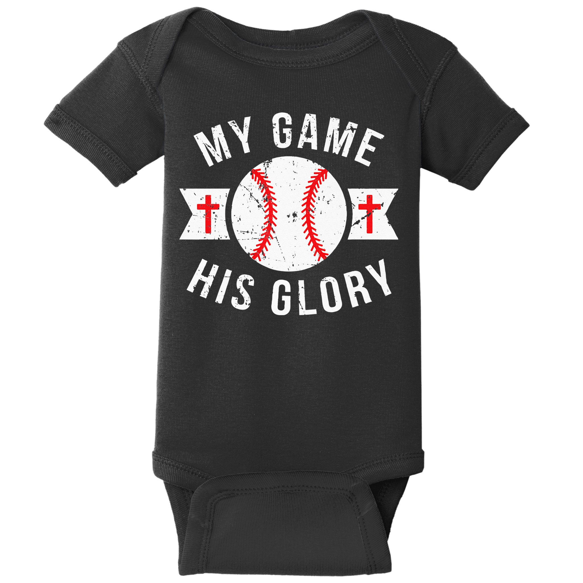 Kids Baseball For N Gifts Christian Baseball Baby Bodysuit