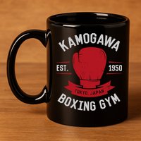 Kamogawa Boxing Gym 11oz C Handle Ceramic Mug
