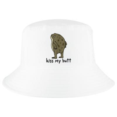 KissMy Butt Green Frog Funny Frog Cool Comfort Performance Bucket Hat