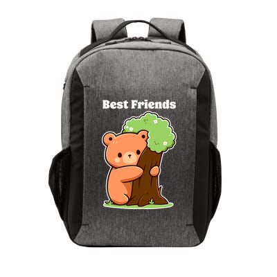 Kawaii Bear Hugging Tree Wildlife Animal Lover For Friends Vector Backpack