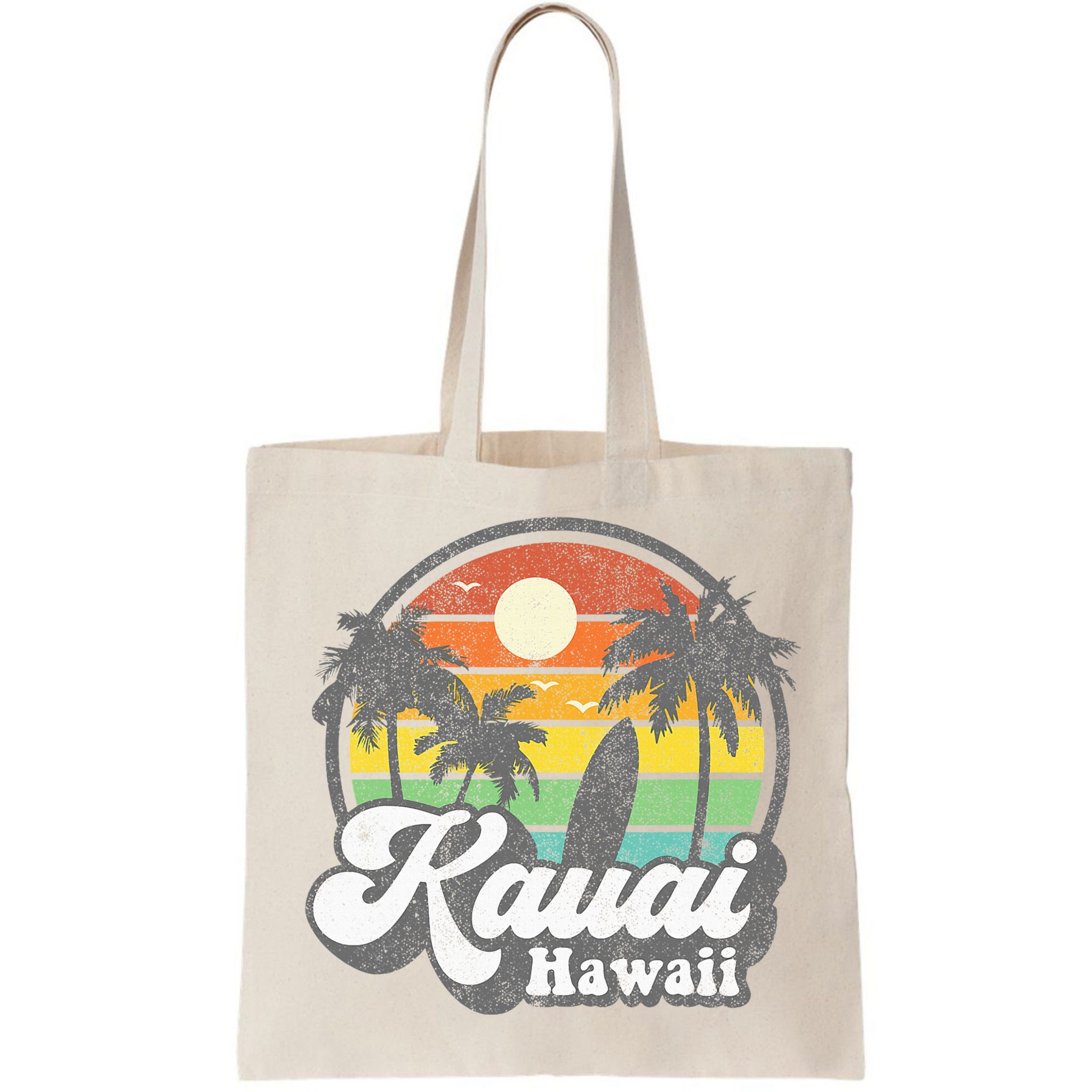 Kauai Beach Hawaii Surf Hawaiian Surfing 70s Bag