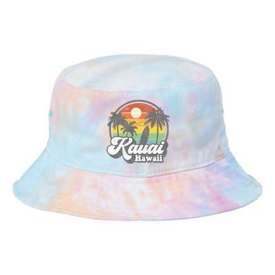 Kauai Beach Hawaii Surf Hawaiian Surfing 70s Tie Dye Newport Bucket Hat