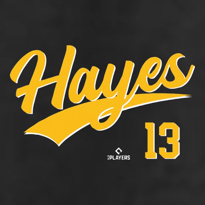 Ke Bryan Hayes 13 Pittsburgh MLBPA Baseball Player Cool Comfort Performance Bucket Hat