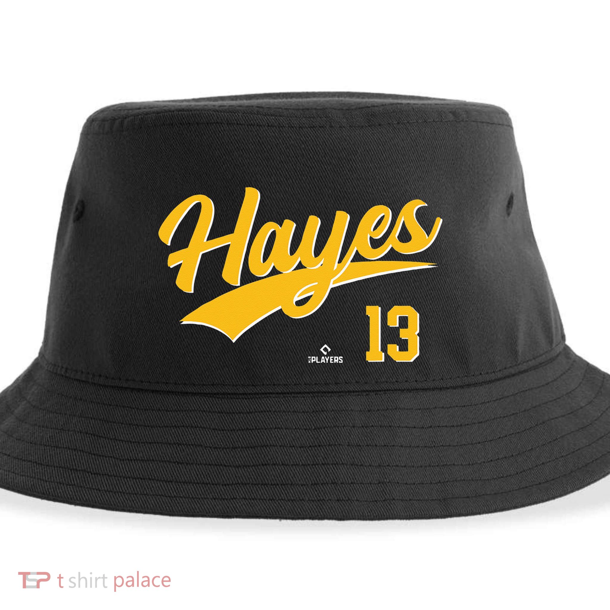 Ke Bryan Hayes 13 Pittsburgh MLBPA Baseball Player Sustainable Bucket Hat