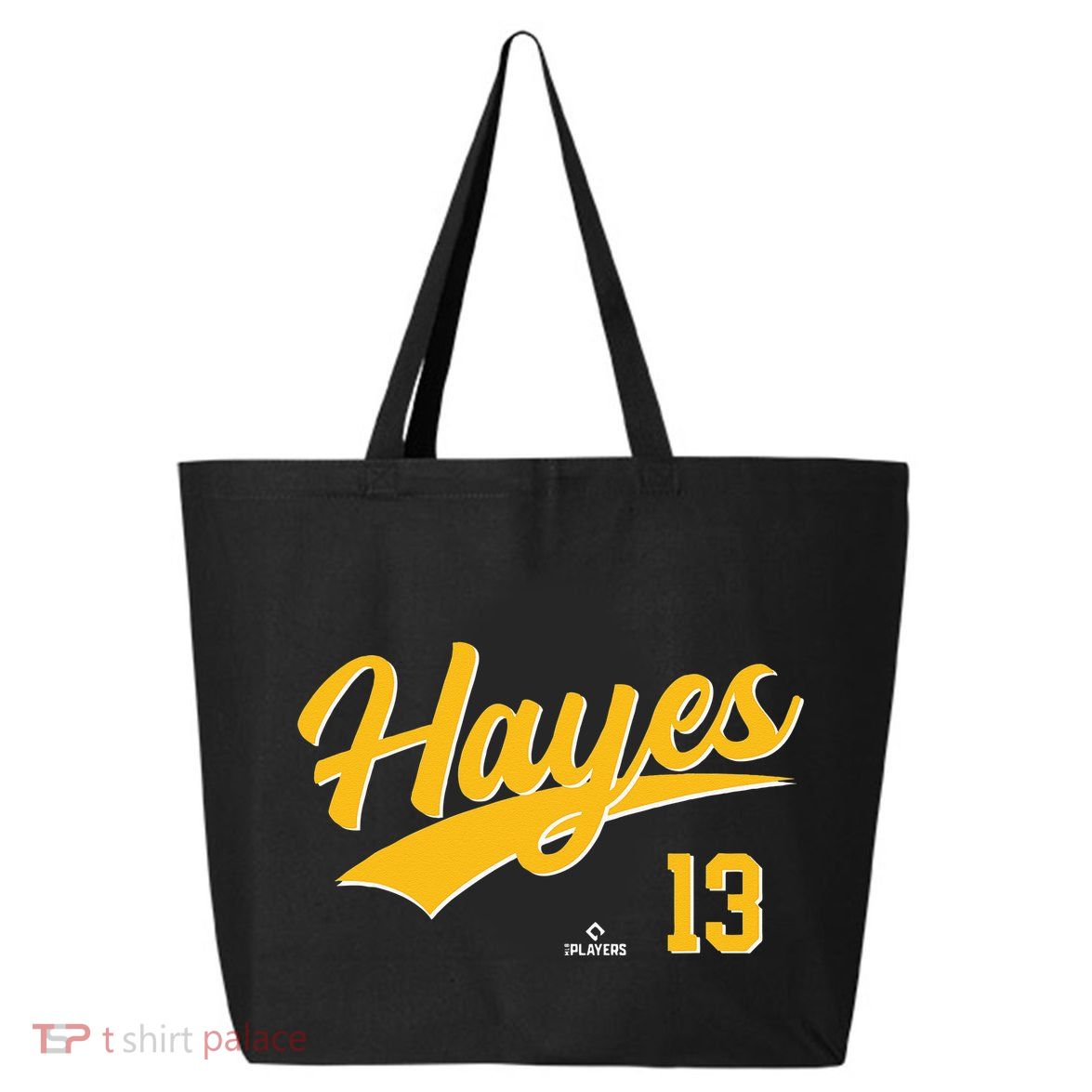 Ke Bryan Hayes 13 Pittsburgh MLBPA Baseball Player 25L Jumbo Tote