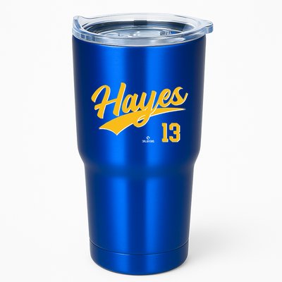 Ke Bryan Hayes 13 Pittsburgh MLBPA Baseball Player Tumbler