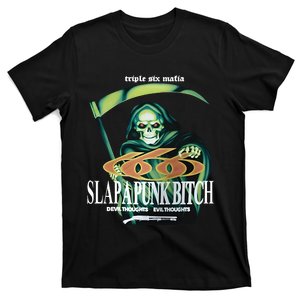 Kate BushS Husband Triple Six Matia Slapapunk Bitch Devil Thoughts Evil Thought T-Shirt